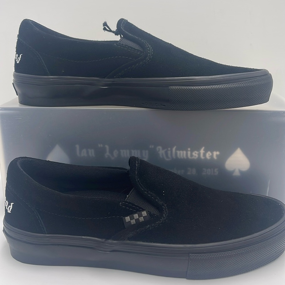 Vans Men’s Skate Slip On Motorhead Black/Black
VN0005V6BKA Sneakers